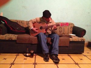 La música siempre fue parte de su vida. 